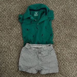 Carters baby boy outfit. Size 0-3